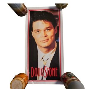 Doug Stone 12x24 Debut Album Promo Poster 1990 Vintage CBS Records Country